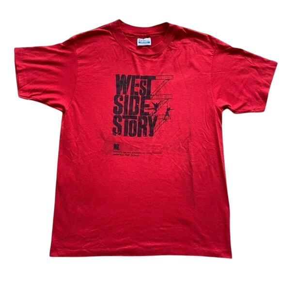 West Side Story Vintage 80s T-Shirt, Size Large, Excellent Condition - Picture 1 of 5